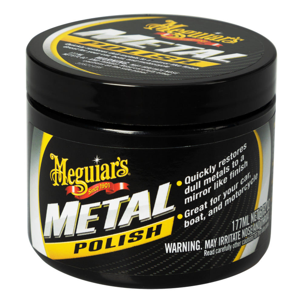 Meguiar G211606 Metal Polish - 6oz