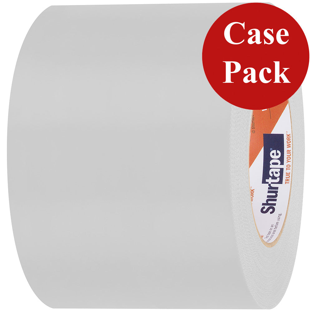 Shurtape 105737C UV-Resistant Marine Heat Shrink Tape - 96MM x 55M Roll - Serrated Edge White *Case of 12 Rolls*