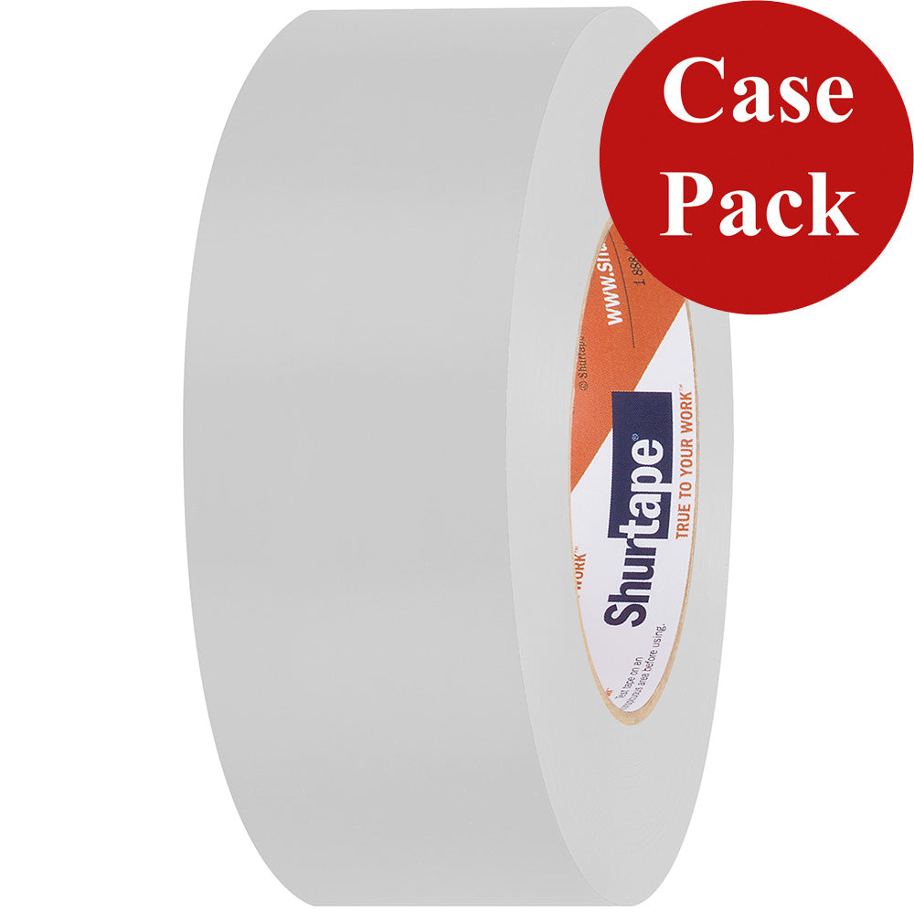Shurtape 105729C UV-Resistant Marine Heat Shrink Tape - 48MM x 55M Roll - Straight Edge White *Case of 24 Rolls*
