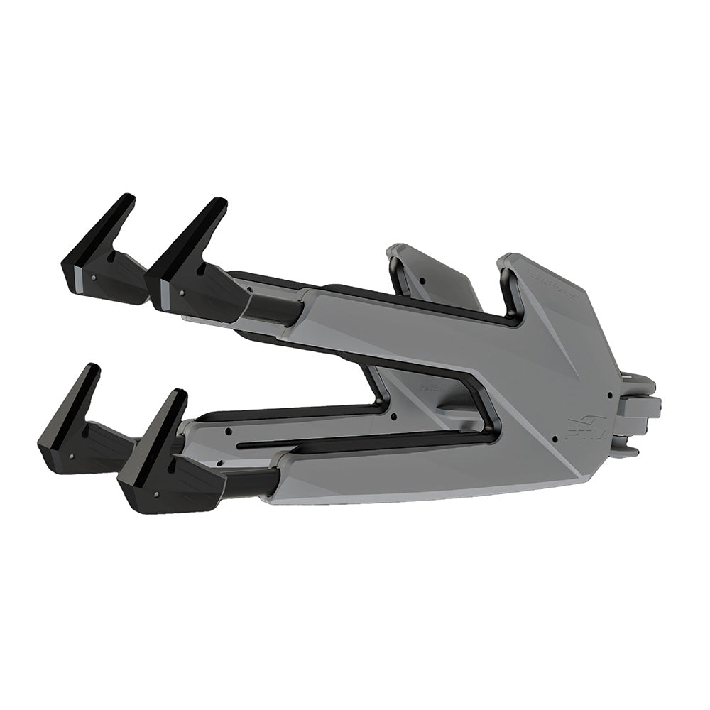 PTM Edge P16672-9010TEBGR Edgeforce Board Rack Pair - Titanium Grey