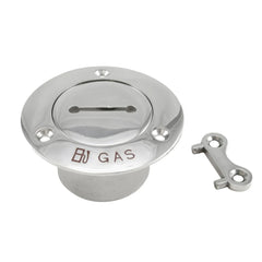 Whitecap 6131 Pipe Deck Fill w/Key - 2" Pipe (Gas)