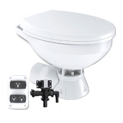 Commodore CM3RMT Quiet Flush Electric Toilet - Rear Macerator w/Solenoid Valve - Regular Size