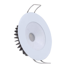 Lumitec 117127 Illusion Flush Mount LED Down Light - Spectrum RGBW - Cool White - White Housing