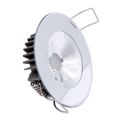 Lumitec 117145 Illusion Flush Mount LED Down Light - Spectrum RGBW - Warm White - Mirrored Housing