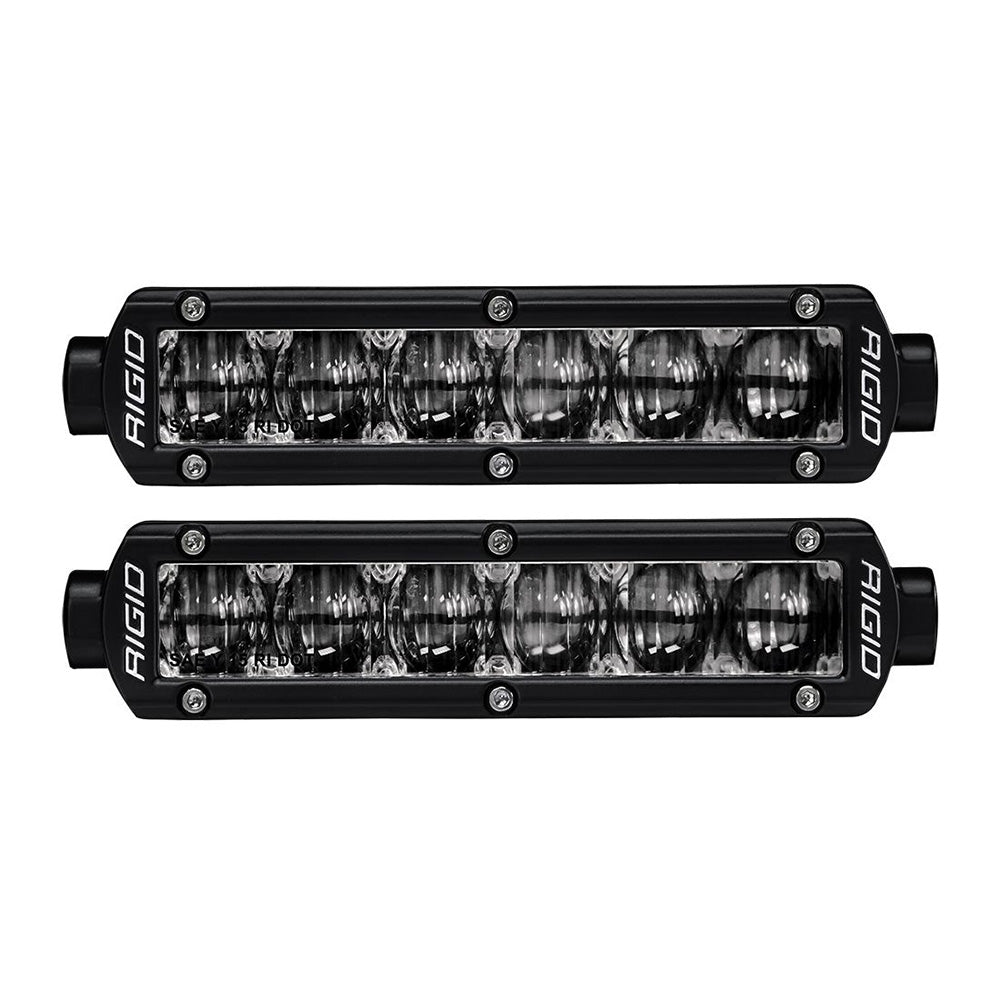 RIGID Industries 906703 SR-Series 6" SAE Fog Light - Compliant Pair