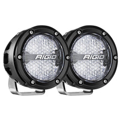 RIGID Industries 36400 360-Series RGBW 4" Offroad Lamp Diffused Beam w/RGBW Backlight Pods - Set of 2