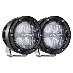 RIGID Industries 36401 360-Series RGBW 4" Offroad Lamp Drive Beam w/RGBW Backlight Pods - Set of 2