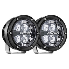 RIGID Industries 36402 360-Series RGBW 4" Offroad Spot Beam w/RGBW Backlight Pods - Set of 2
