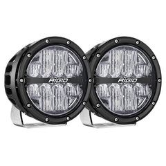 RIGID Industries 36411 360-Series RGBW 6" Offroad Lamp Drive Beam w/RGBW Backlight Pods - Set of 2