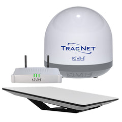 KVH 72-1048/01-0465 HP Starlink Flat Panel Terminal Kit w/TracNet Coastal Pro 5G/WiFi Compact Terminal w/TracNet Hub