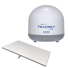 KVH 72-1081/01-0465-01 Starlink Premium Standard RV Flat Panel Terminal w/TracNet Coastal 5G/WiFi Compact Terminal