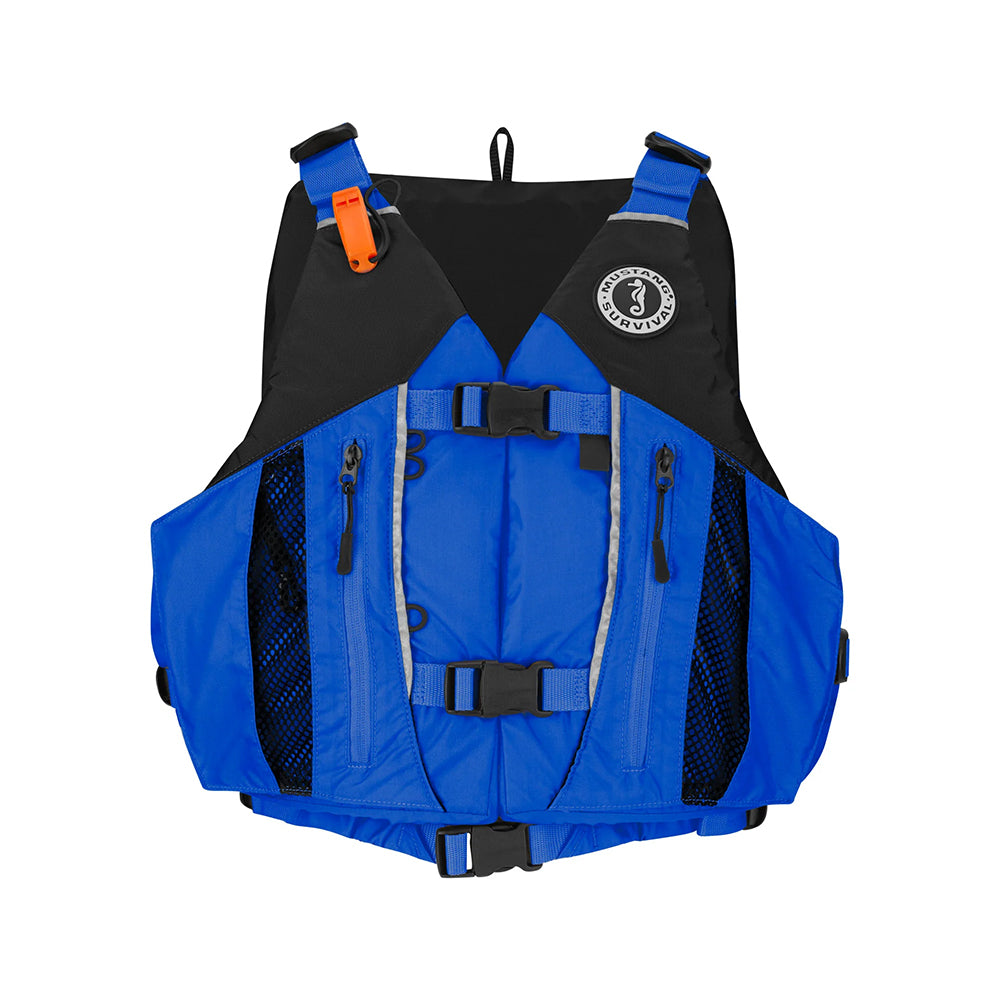 Mustang MV807002-863-XS/S Solaris Foam Life Vest - XS/S - Blue/Black