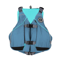 Mustang MV807502-853-M/L Women's Moxie Foam Life Vest - M/L - Slate/Aqua