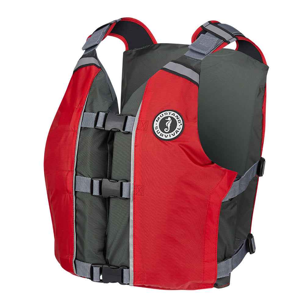 Mustang MV411102-861-0 APF Foam Vest - Universal - Red/Grey