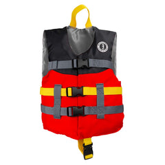 Mustang MV230102-123-0 Child Livery Foam Vest - Red/Black