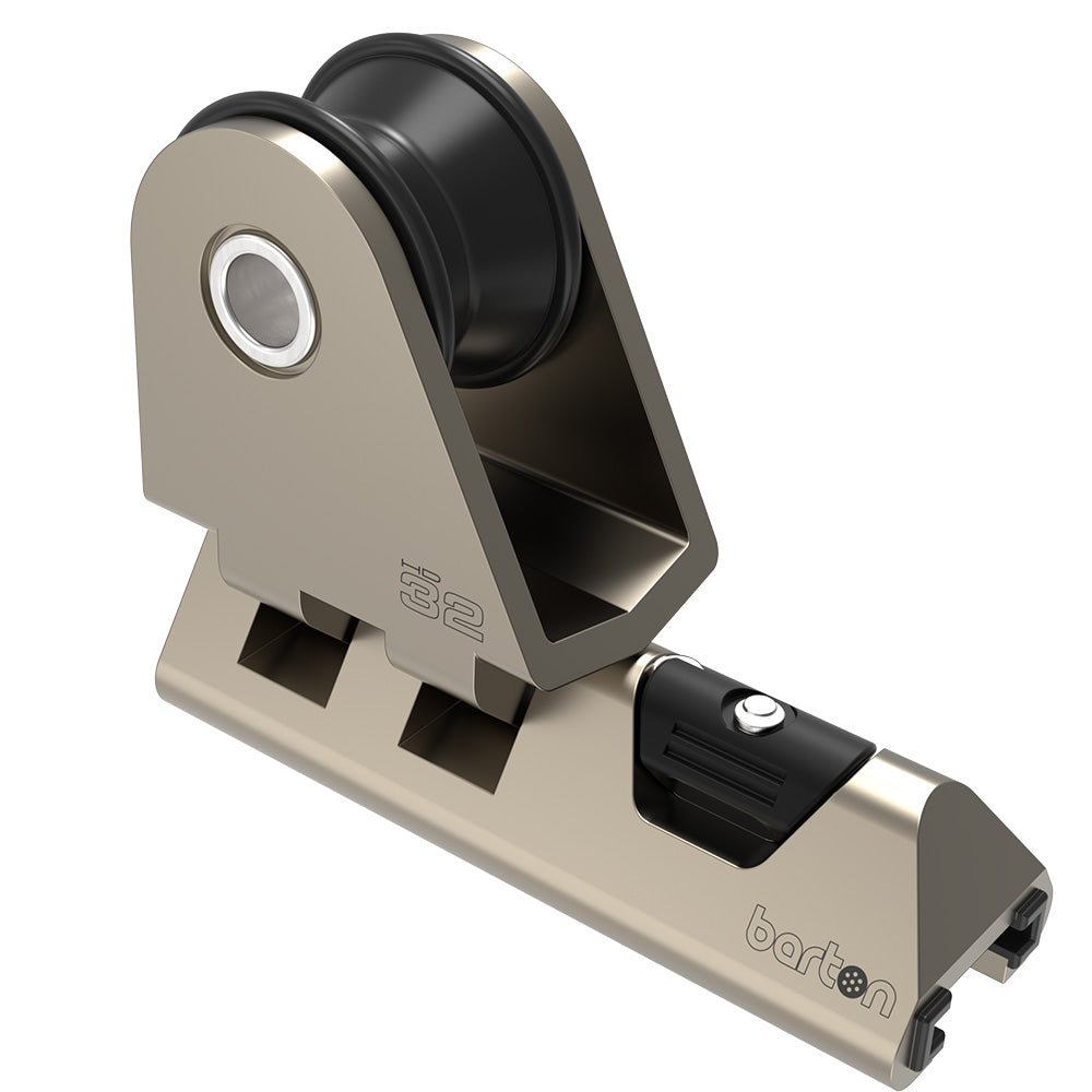 Barton Marine 32101HD 32mm HD Pin Genoa Car Heavy Duty w/Plunger Stop