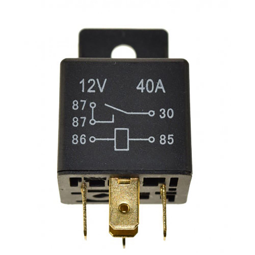 Regitar USA RMZ013 Relay w/Tab f/Most Engines: 30AMP, 5 Terminal, Single Pole/Double Throw