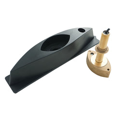 Echonautics CB101D600CW-FB Bronze Stem Thru-Hull CW Dual-Frequency Transducer w/Fairing Block - 600W, 50/200 kHz