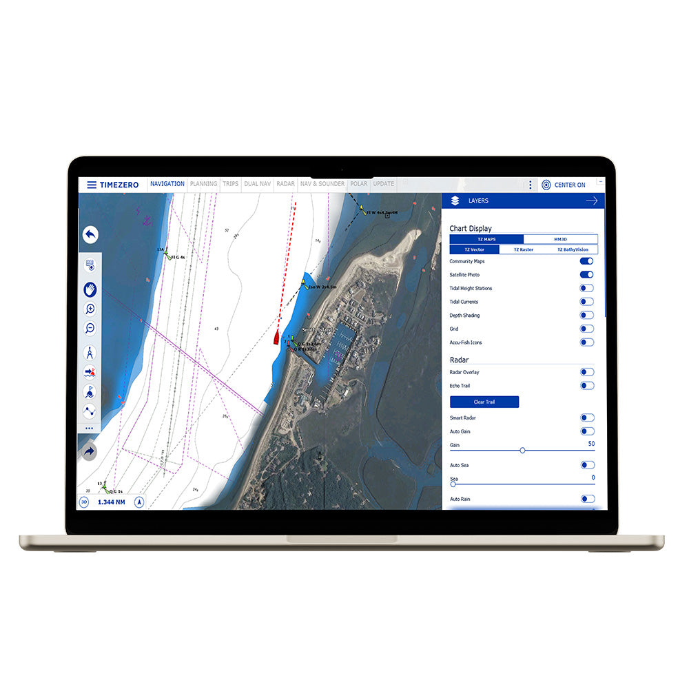 Nobeltec TZNAV TZ Navigator Digital Download - No Charts Included