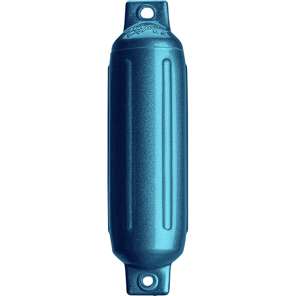 Polyform G-1 METALLIC BLUE G-1 Twin Eye Fender 3.5" x 12.8" - Metallic Blue