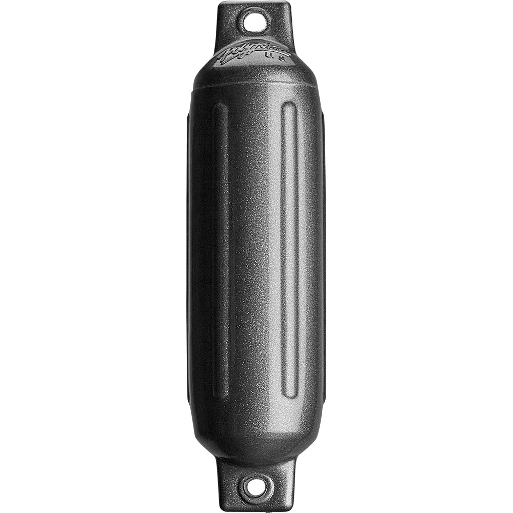 Polyform G-1 METALLIC GRAPHITE G-1 Twin Eye Fender 3.5" x 12.8" - Metallic Graphite