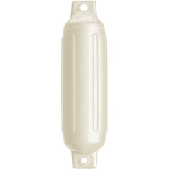 Polyform G-1 METALLIC WHITE G-1 Twin Eye Fender 3.5" x 12.8" - Metallic White