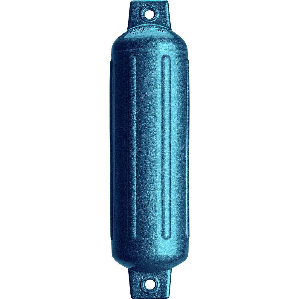 Polyform G-2 METALLIC BLUE G-2 Twin Eye Fender 4.5" x 15.5" - Metallic Blue