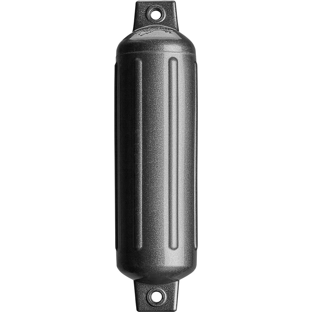 Polyform G-2 METALLIC GRAPHITE G-2 Twin Eye Fender 4.5" x 15.5" - Metallic Graphite
