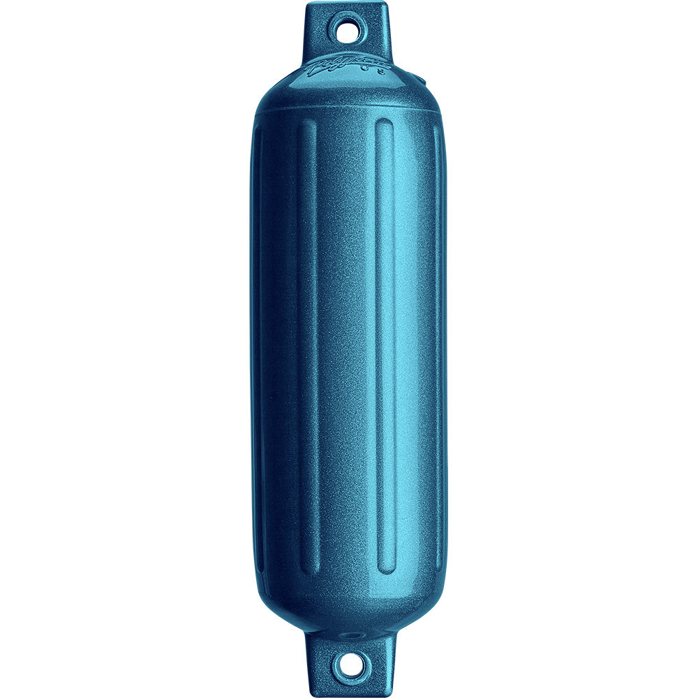 Polyform G-4 METALLIC BLUE G-4 Twin Eye Fender 6.5" x 22" - Metallic Blue