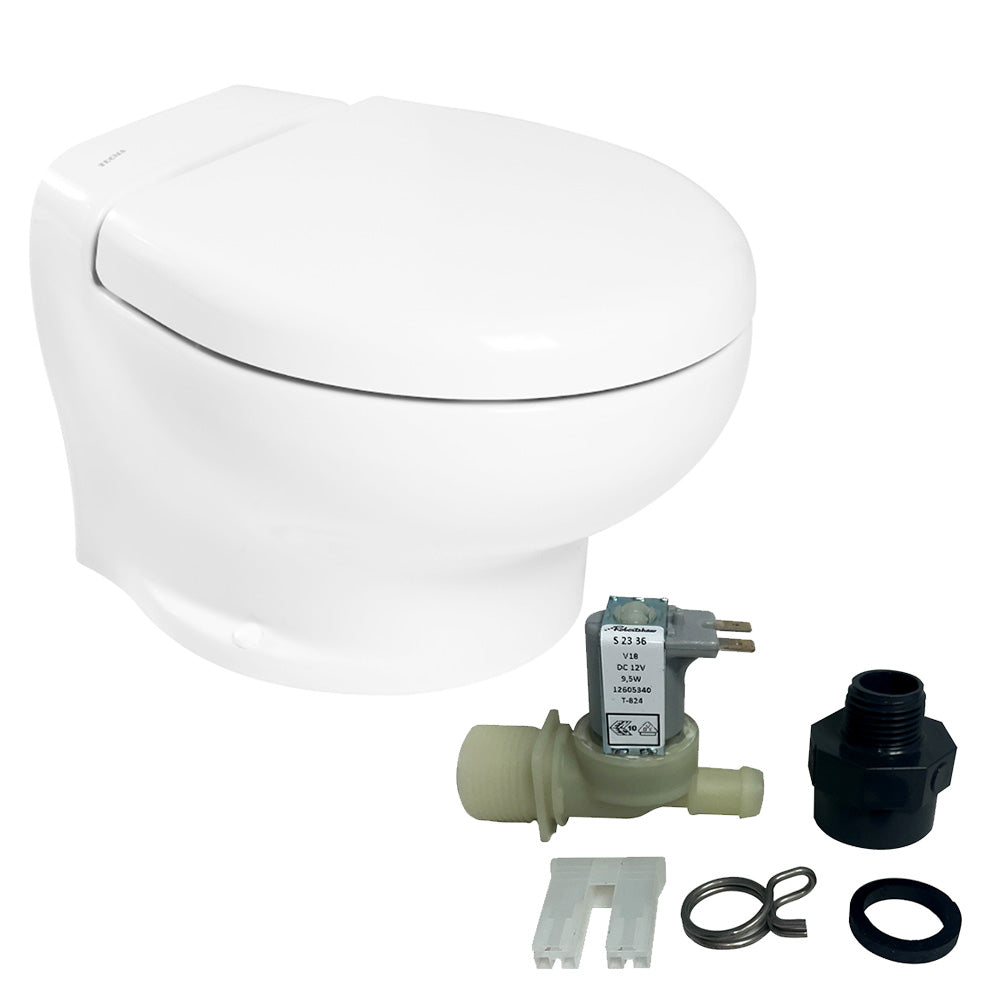 Thetford T-NAN012PW/TSFT/NA-FWKIT Nano Touch Compact Toilet Freshwater Kit - 12V