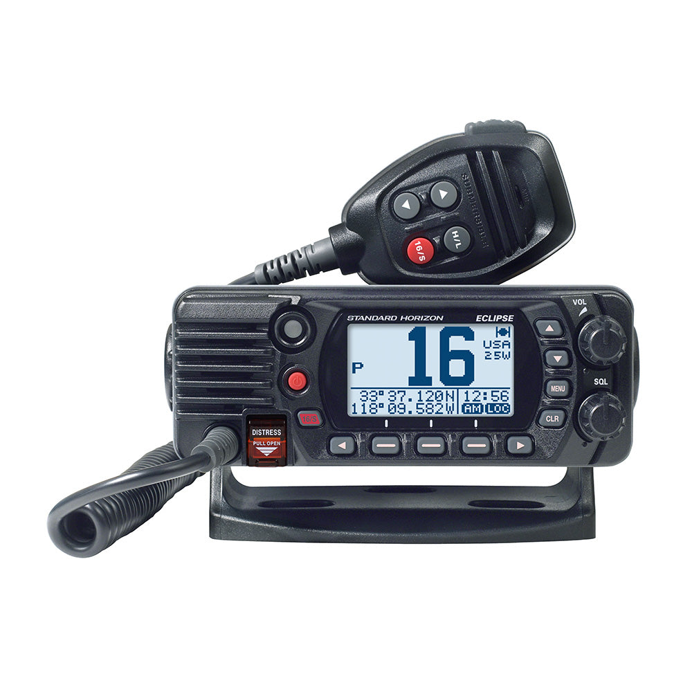 Standard Horizon GX1410GBGX1410GB Eclipse Series 25W Fixed Mount VHF/GPS - Black