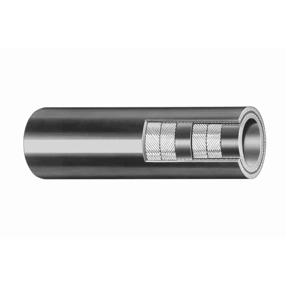 Trident Marine 132-0346 3/4" x 50' Box Black HD Water Hose 200 PSI