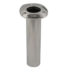 C.E. Smith 53670CNA Flush Mount Rod Holder - 0 Degree - Black Liner w/Drain - No Logo