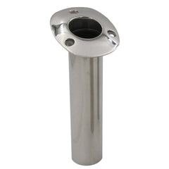 C.E. Smith 53672NA Flush Mount Rod Holder - 30 Degree - Black Liner - No Logo