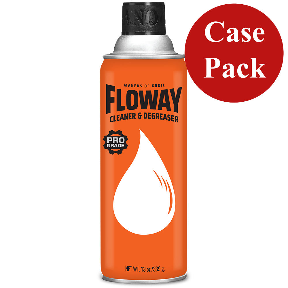 Kroil FL132-CASE Floway Cleaner & Degreaser - Aerosol - 13oz Can *Case of 12