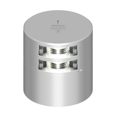 Lopolight 301-005ST-CSCD Double Stern Light - 2nm w/Connector & Alu-Base - Silver