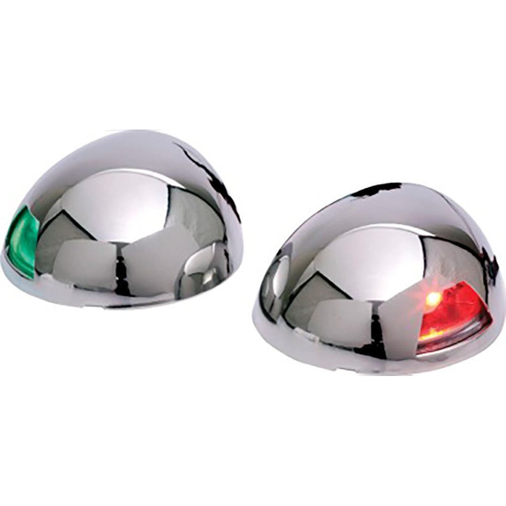 Sea-Dog 400069-1LED Top Mount Side Lights - Stamped 304 Stainless Steel Housing/Investment Cast 316 Stainless Steel Base