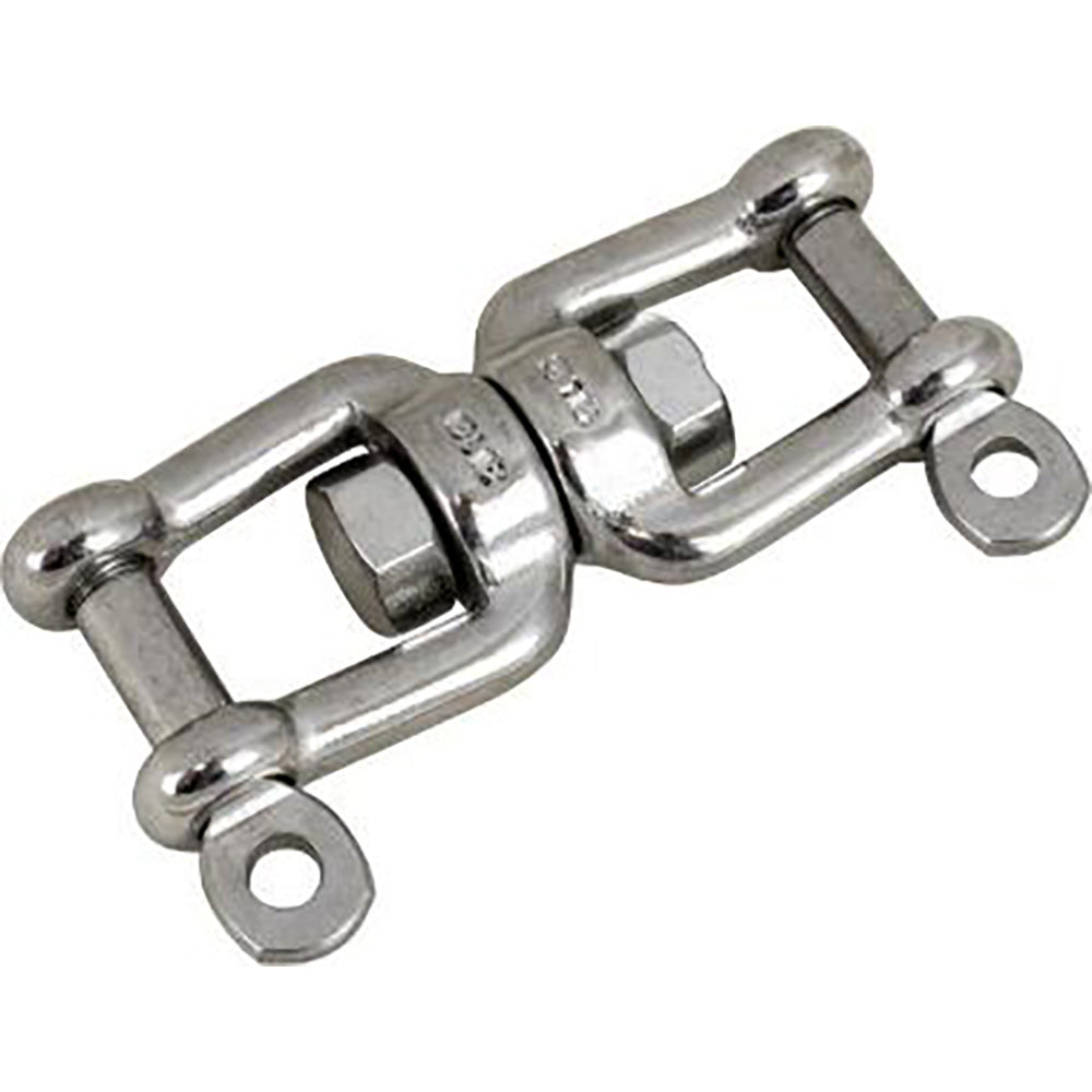 Sea-Dog 182310Jaw & Jaw Swivel - Investment Cast 316 Stainless Steel Body w/304 Stainless Steel Pin