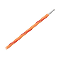 Pacer WUL14OR-2-500 14 AWG Gauge Striped Marine Wire 500' Spool - Orange w/Red Stripe