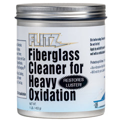 Flitz CA03416 Fiberglass Cleaner f/Heavy Oxidation - 1lb
