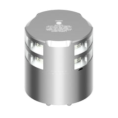Lopolight 300-112G2ST 360 Degree Double-Stacked 3nm Masthead Light - Silver Anodized