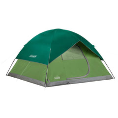 Coleman 2206837 Sundome 6-Person Camping Tent - Spruce Green