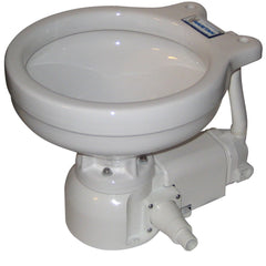 Raritan Sea Era Electric Toilet - Marine Size - Integral Pump - Straight & 90° Discharge - 12v 160MI012