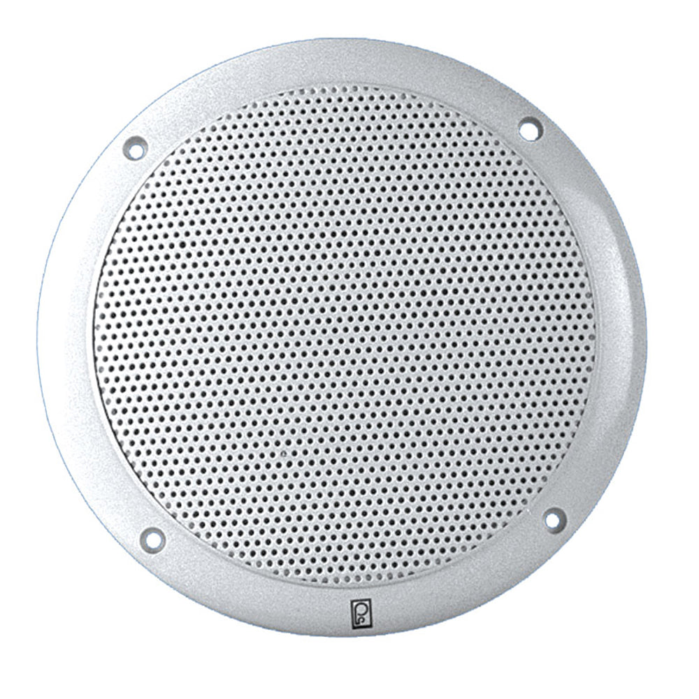 Poly-Planar MA4054W MA-4054 4" 80 Watt Speakers - White