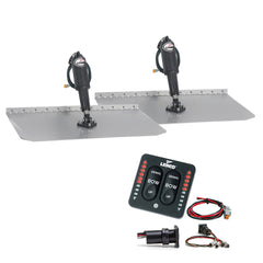 Lenco 12" x 24" Standard Trim Tab Kit w/LED Indicator Switch Kit 12V TT12X24I
