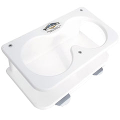 Facnor SMDH Deep Blue Marine Double Drink Holder w/Suction Cups