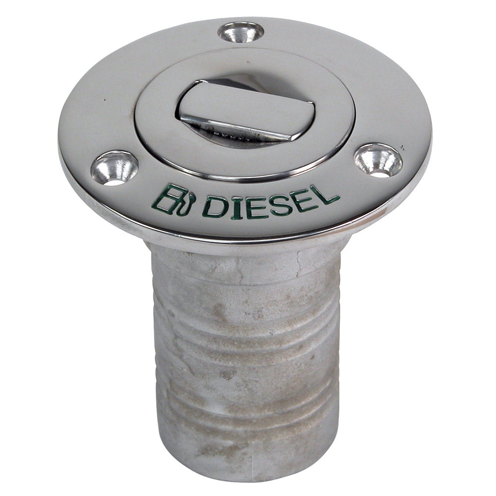 Whitecap Bluewater Push Up Deck Fill - 2" Hose - Diesel 6895CBLUE