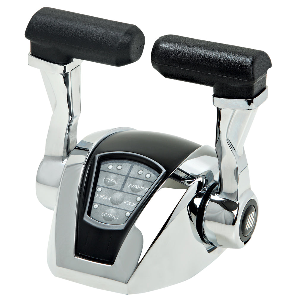UFlex Power A Electronic Control Package - Dual Engine/Single Station - Electronic Throttle/Mechanical Shift EM21