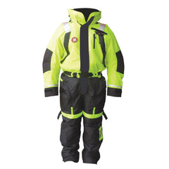 First Watch AS-1100 Flotation Suit - Hi-Vis Yellow - Small AS-1100-HV-S