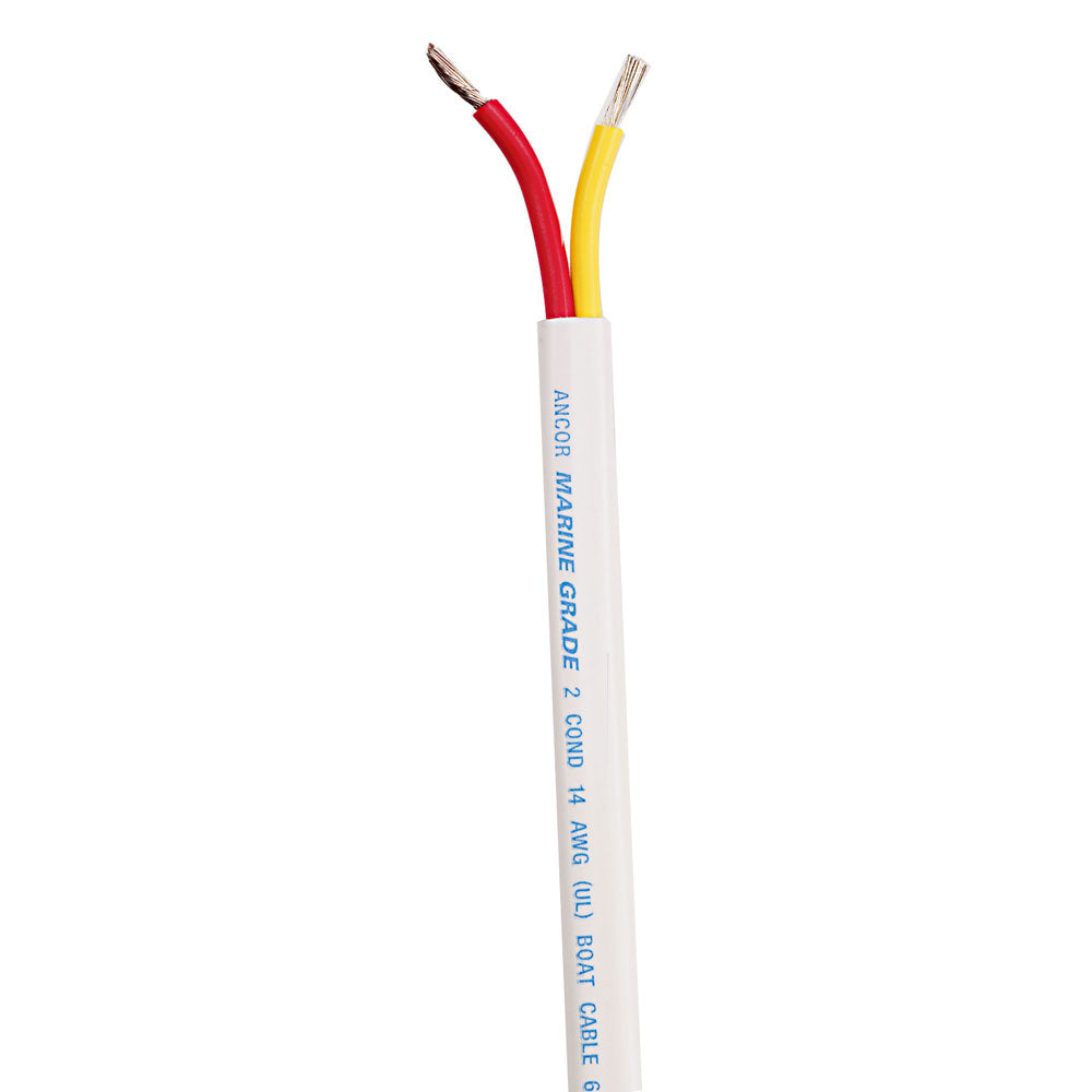 Ancor Safety Duplex Cable - 16/2 - 2x1mm&#178; - Red/Yellow - Sold By The Foot 1247-FT